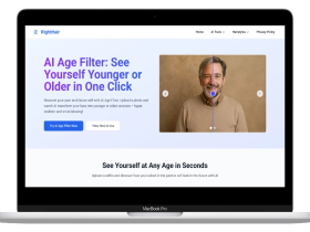 RightHair AI:一款逼真的变老变年轻神器,穿越时空看自己,轻松体验人生不同阶段