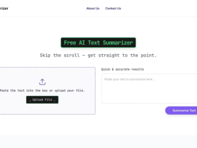 长文读得费时费劲?AI Text Summarizer一键提炼核心摘要,还能跨语言聊天问答