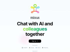 Mixus AI:一款让AI与真人无缝协作的智能办公新搭档