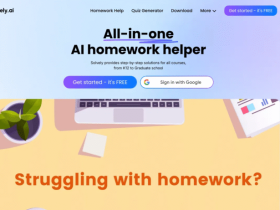 Solvely AI:从K12到研究生都能用的AI学习助手,拍照解题与无限追问帮你高效备考学习