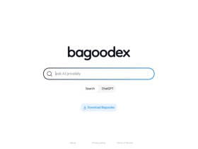 Bagoodex AI:一款免费无广告的AI搜索引擎,保护隐私查资料必备