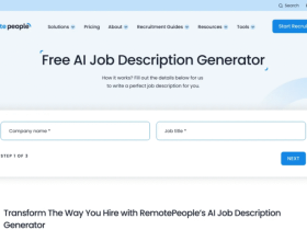 告别撰写招聘文案烦恼!AI Job Description Generator一键自动生成合规职位描述