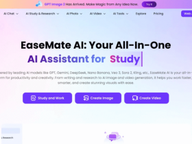 Easemate AI: 一款集成GPT、Claude等顶尖模型的全能AI助手平台