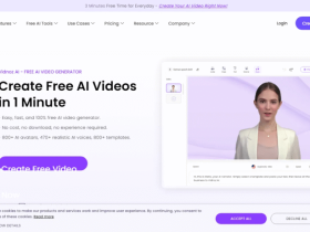 Vidnoz AI:零基础也会用的AI视频生成器,一键打造专属数字人与营销大片