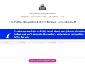 离职信不会写?Resign AI帮你一键生成专业辞职信,体面告别前东家
