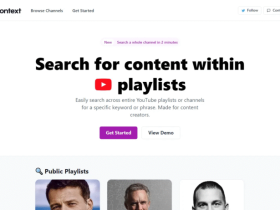 AddContext XYZ:一个帮你快速检索播客长视频并创建专属AI机器人的工具