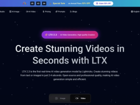 LTX Studio:一款让普通人也能轻松上手的一站式AI视频制作工具