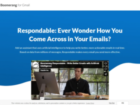 Boomerang Respondable:帮你拿捏语气提高回复率的实用AI邮件辅助工具