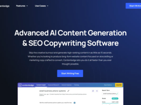 ContentEdge智能写作工具:依托GPT大模型,一站式实现AI创作与专业SEO优化