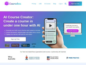 Coursebox AI智能课程平台:自动搭建互动课程,支持智能批改与多平台教学管理