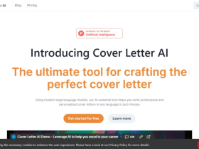 Cover Letter AI:智能赋能求职文书撰写,让你的求职工作事半功倍