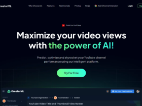 CreatorML:告诉你短视频问题所在,助力创作者轻松做出优质流量视频