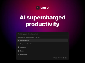 Cmd J插件:Chrome智能AI效率工具,一键高效写作编程搜索,办公好助手
