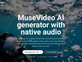 MuseVideo AI视频生成平台:文字生成音画同步短视频,多场景高效出片