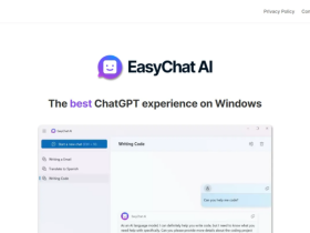 EasyChat AI:适配Windows系统、简洁好用的GPT第三方辅助工具
