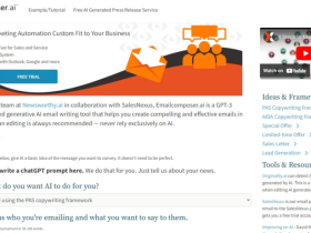 EmailComposer AI:一款免费的智能邮件写作工具,轻松撰写各类专业营销商务邮件