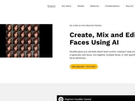 Face Mix:零基础AI人脸创作工具,可融合编辑人脸并制作创意动态视频