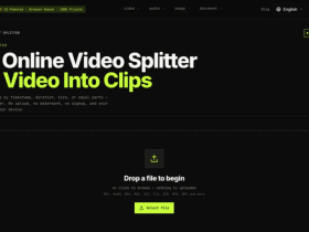 AI Toolbox Video Splitter:免费网页本地视频分割工具,多模式裁切高清视频且保护隐私