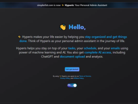 Hyperis:智能统筹管理个人与团队事务、优化时间安排,提升日常工作效率的AI工具