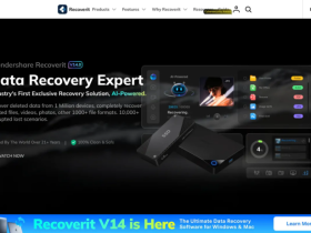 Recoverit AI Data Recovery:一款能智能找回各类丢失文件,还能修复优化破损数据的AI工具