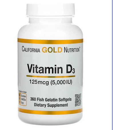 California Gold Nutrition维生素D3 八折优惠活动