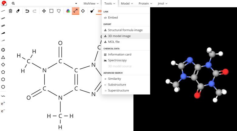 推荐一款开源免费的在线化学分子式编辑器-MolView - 优品评测